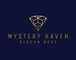 Luxury Diamond Jewelry logo design