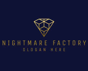 Luxury Diamond Jewelry logo design