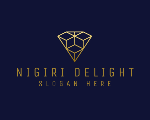 Luxury Diamond Jewelry logo design