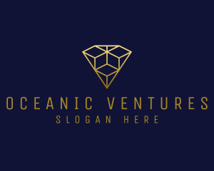 Luxury Diamond Jewelry logo design