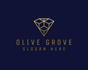 Luxury Diamond Jewelry logo design