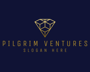 Luxury Diamond Jewelry logo design