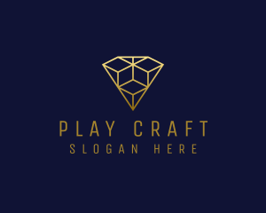 Luxury Diamond Jewelry logo design