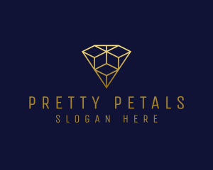 Luxury Diamond Jewelry logo design