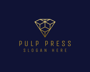 Luxury Diamond Jewelry logo design