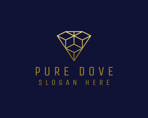 Luxury Diamond Jewelry logo design