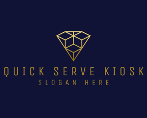 Luxury Diamond Jewelry logo design