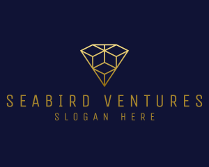 Luxury Diamond Jewelry logo design