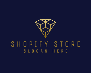 Luxury Diamond Jewelry logo design