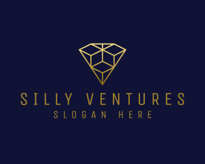 Luxury Diamond Jewelry logo design