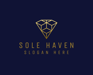 Luxury Diamond Jewelry logo design