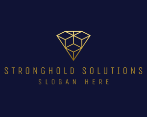 Luxury Diamond Jewelry logo design