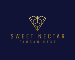 Luxury Diamond Jewelry logo design