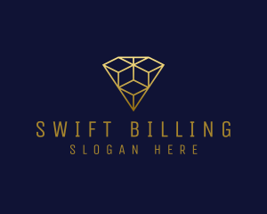 Luxury Diamond Jewelry logo design