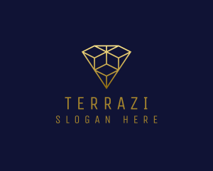 Luxury Diamond Jewelry logo design