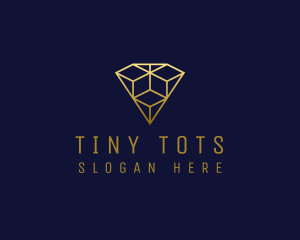 Luxury Diamond Jewelry logo design