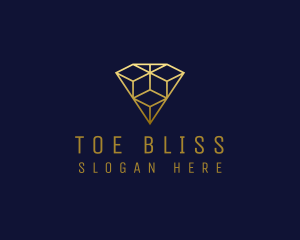 Luxury Diamond Jewelry logo design