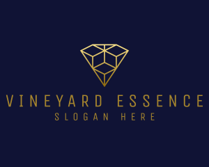 Luxury Diamond Jewelry logo design