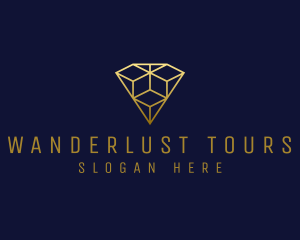 Luxury Diamond Jewelry logo design