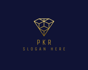 Luxury Diamond Jewelry logo design