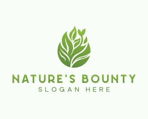 Sustainable Nature Gardening  logo design