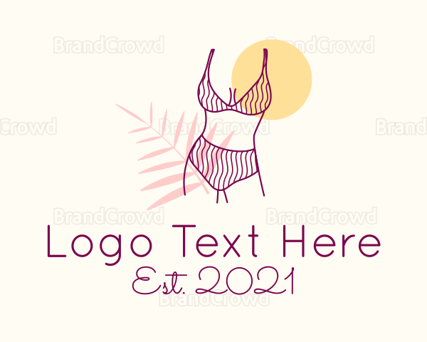 Summer Bikini Body Logo