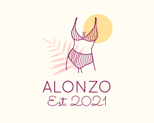 Summer Bikini Body logo design