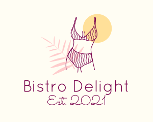 Summer Bikini Body logo design