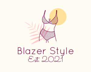 Summer Bikini Body logo design