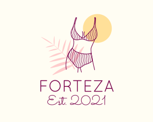 Summer Bikini Body logo design