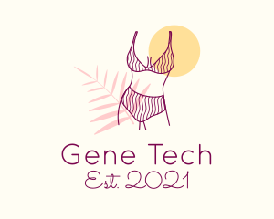 Summer Bikini Body logo design