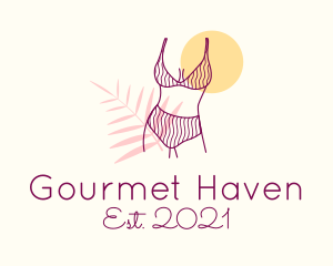 Summer Bikini Body logo design