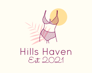 Summer Bikini Body logo design