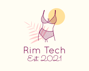 Summer Bikini Body logo design