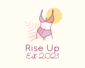 Summer Bikini Body logo design