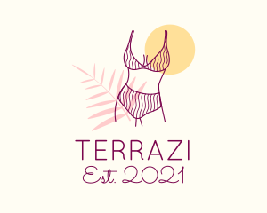 Summer Bikini Body logo design