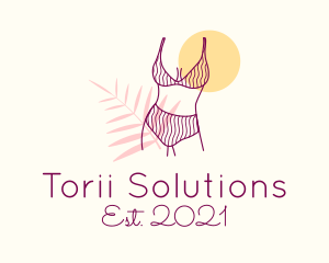 Summer Bikini Body logo design