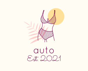 Swimwear - Summer Bikini Body logo design