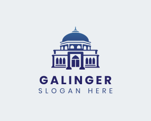 Islamic Mosque Architecture Logo