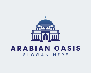 Arabian - Islamic Mosque Architecture logo design
