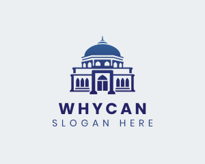 Kingdom - Islamic Mosque Architecture logo design