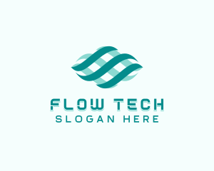 Tech Wave Agency Firm logo design