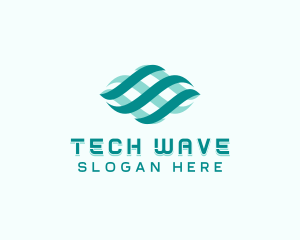 Tech Wave Agency Firm logo design
