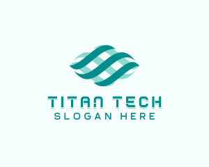 Tech Wave Agency Firm logo design