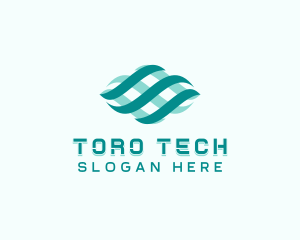 Tech Wave Agency Firm logo design