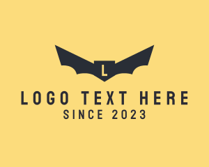 Hero - Bat Wings Character logo design