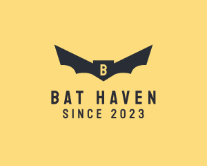 Bat - Bat Wings Character logo design