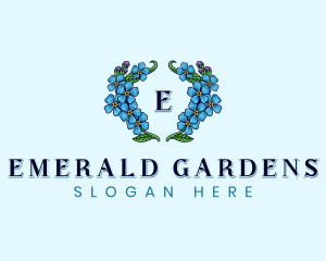 Botanical Floral Flower logo design