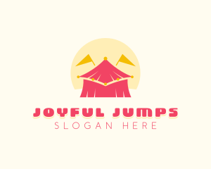 Funfair Entertainment Tent logo design