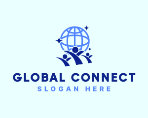 Global - Global Human Community logo design